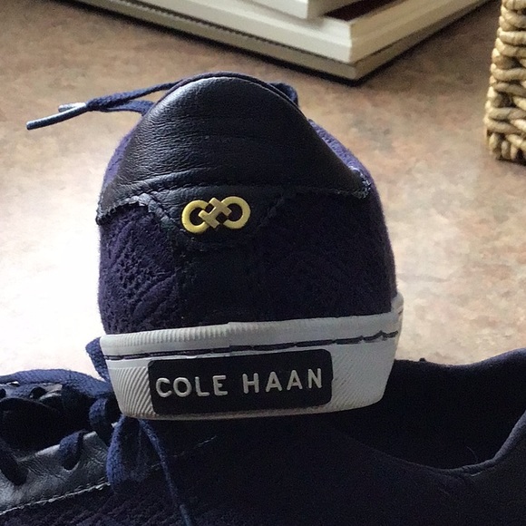 Navy Cole Haan casual runners - Picture 7 of 8